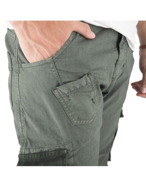 Pantalone Cargo Courma Verde