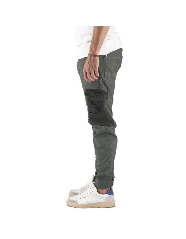 Pantalone Cargo Courma Verde