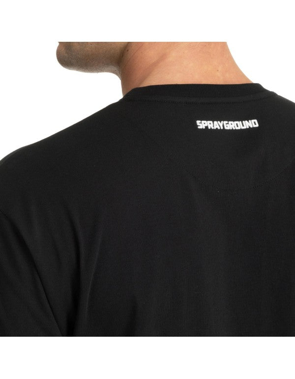 T-Shirt Broken Glass Nero