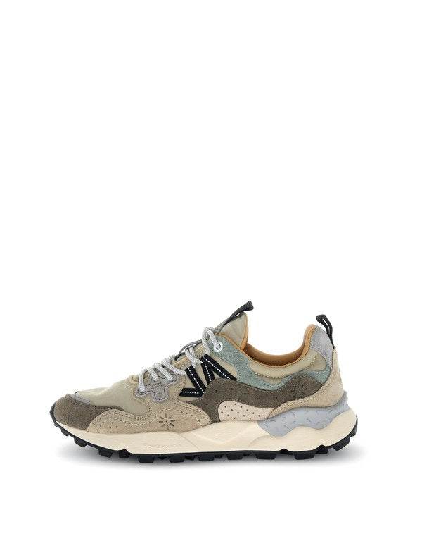 Sneaker Yamano 3 Uni Cow Velour Sand-Beige-Taupe - Immagine 6