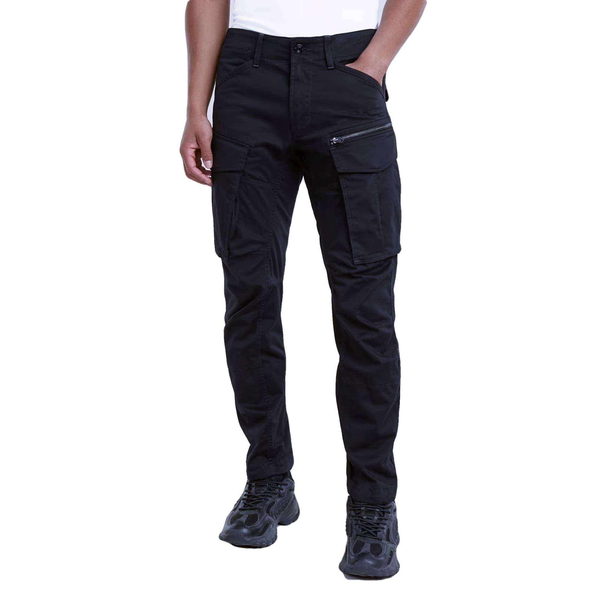 Rovic Zip 3D Regular Tapered trousers