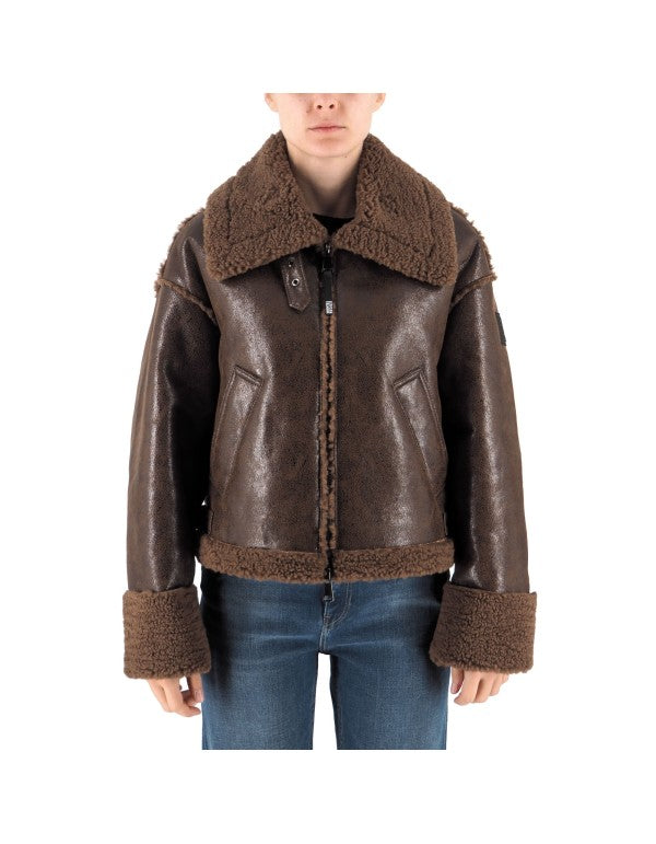 Tobacco Shearling Jacket