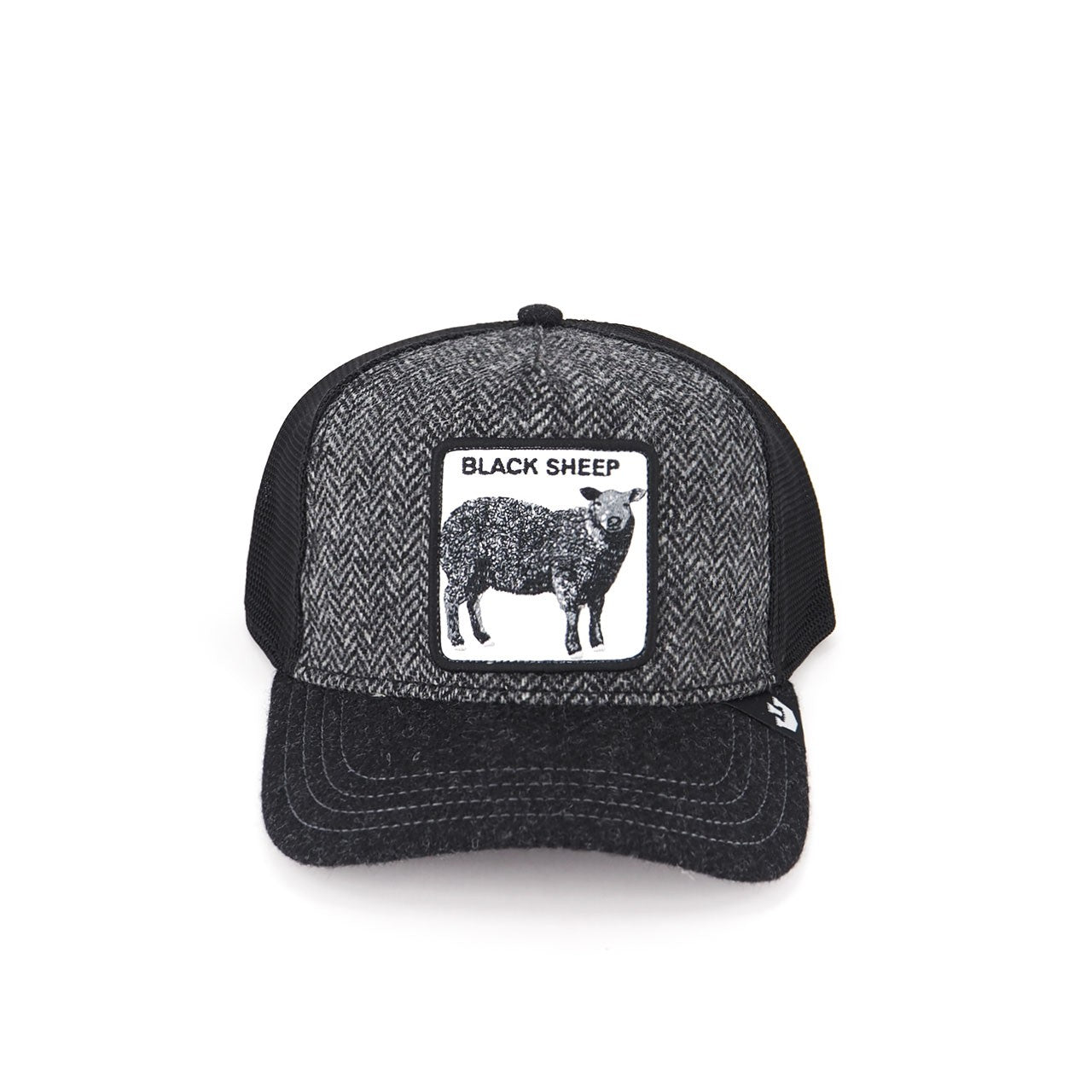 Cappello Da Baseball Black Sheep In Lana