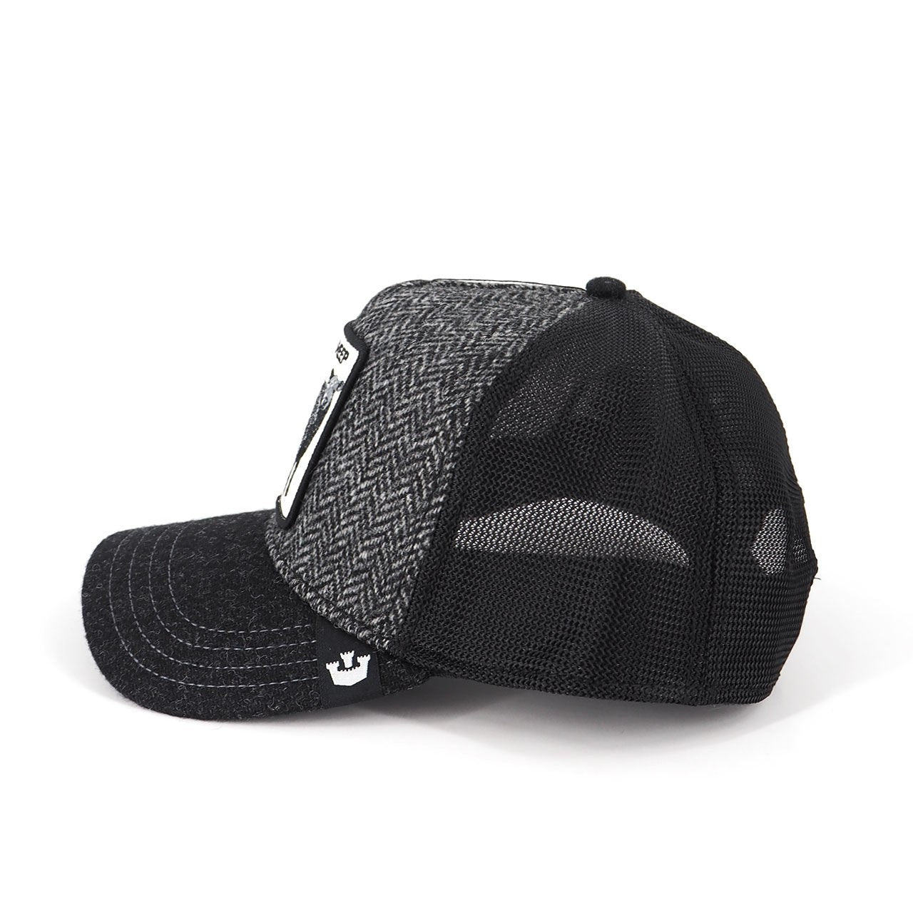 Cappello Da Baseball Black Sheep In Lana