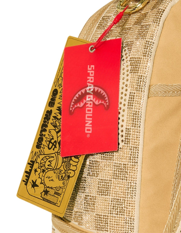 2 Tone Gold Trinity Backpack
