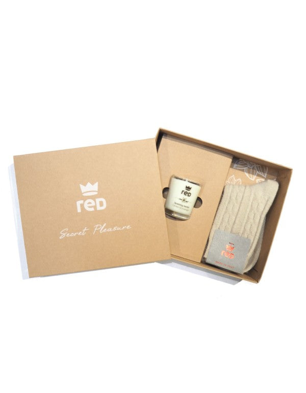 Kit Red x Secret Pleasure Calza + Candela