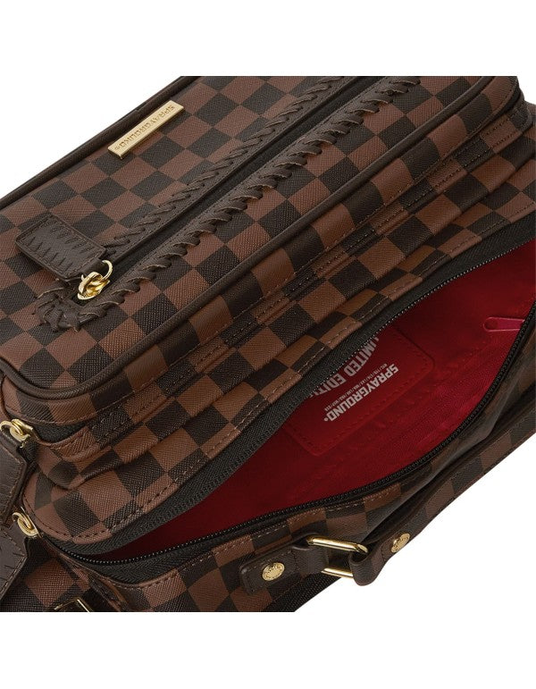 Core Emboss Check Cargo Pouch