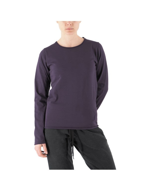 T-Shirt A Manica Lunga Alicante Viola Scuro