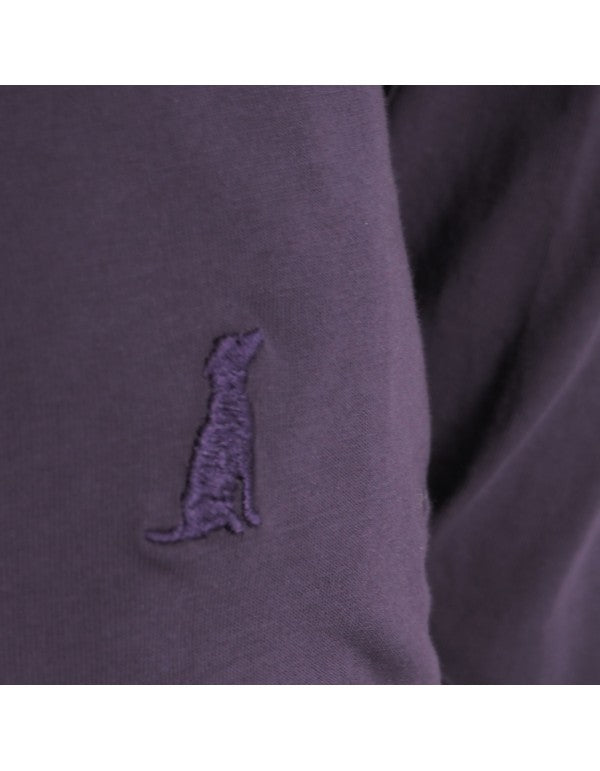 T-Shirt A Manica Lunga Alicante Viola Scuro