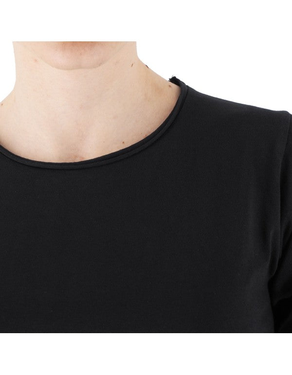T-Shirt A Manica Lunga Alicante Nero