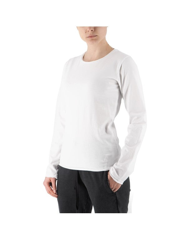 T-Shirt A Manica Lunga Alicante Bianco