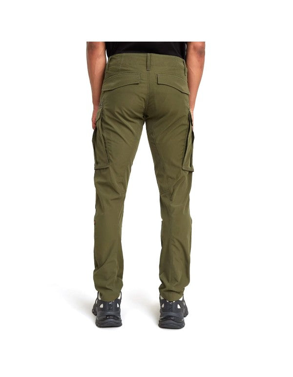 Pantalone Rovic Zip 3D Regular Tapered Shadow Olive