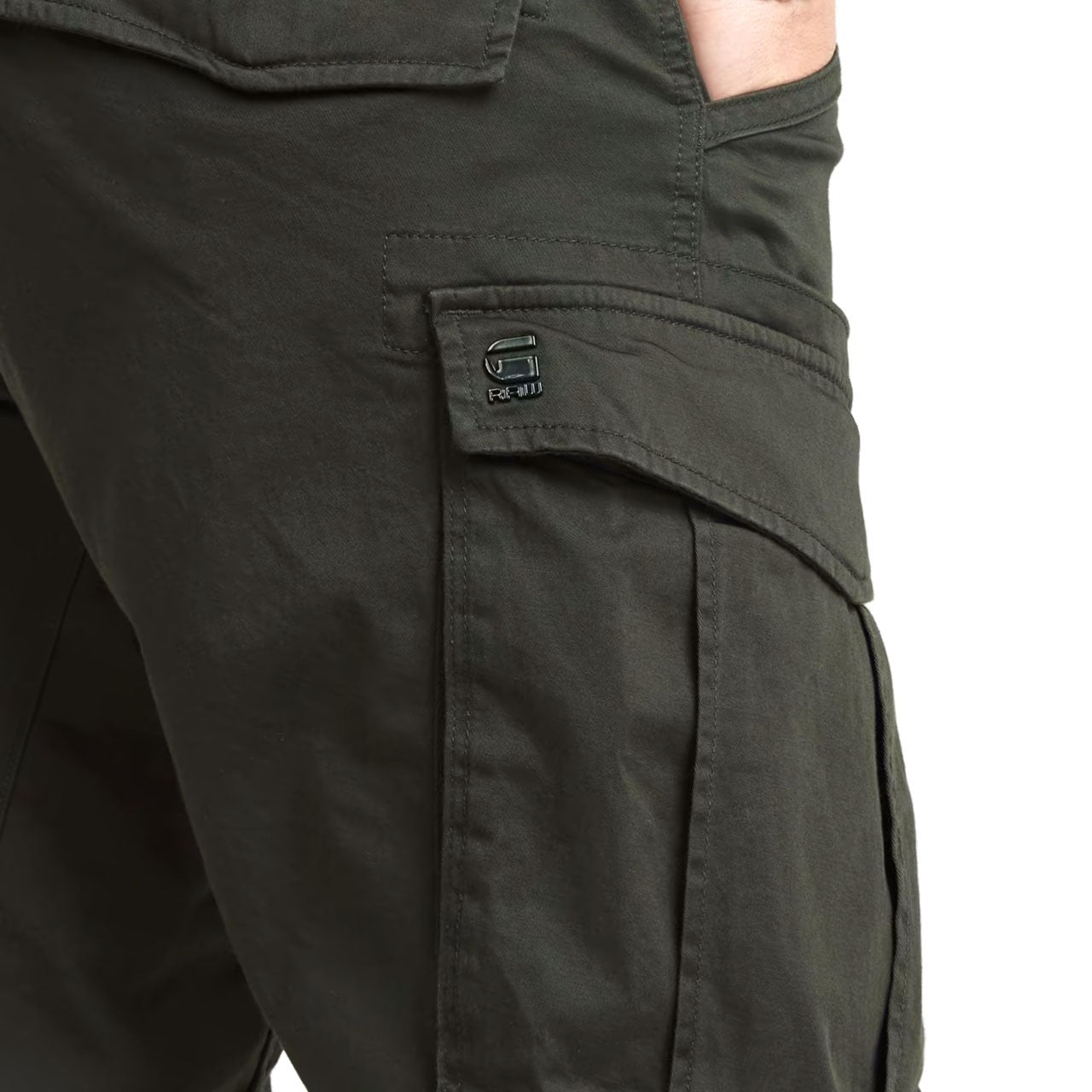 Pantalone Rovic Zip 3D Regular Tapered Raven