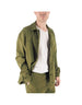 Green Gabardine Overshirt