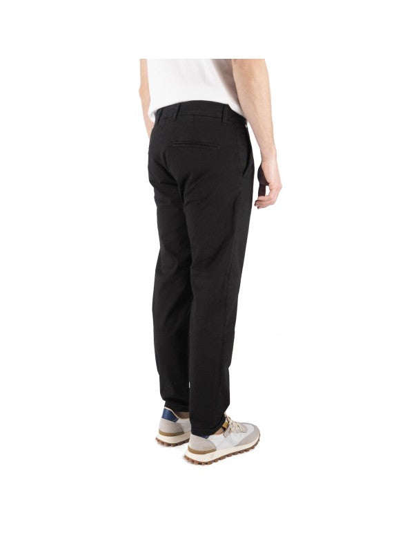Black Chino Capri Pants