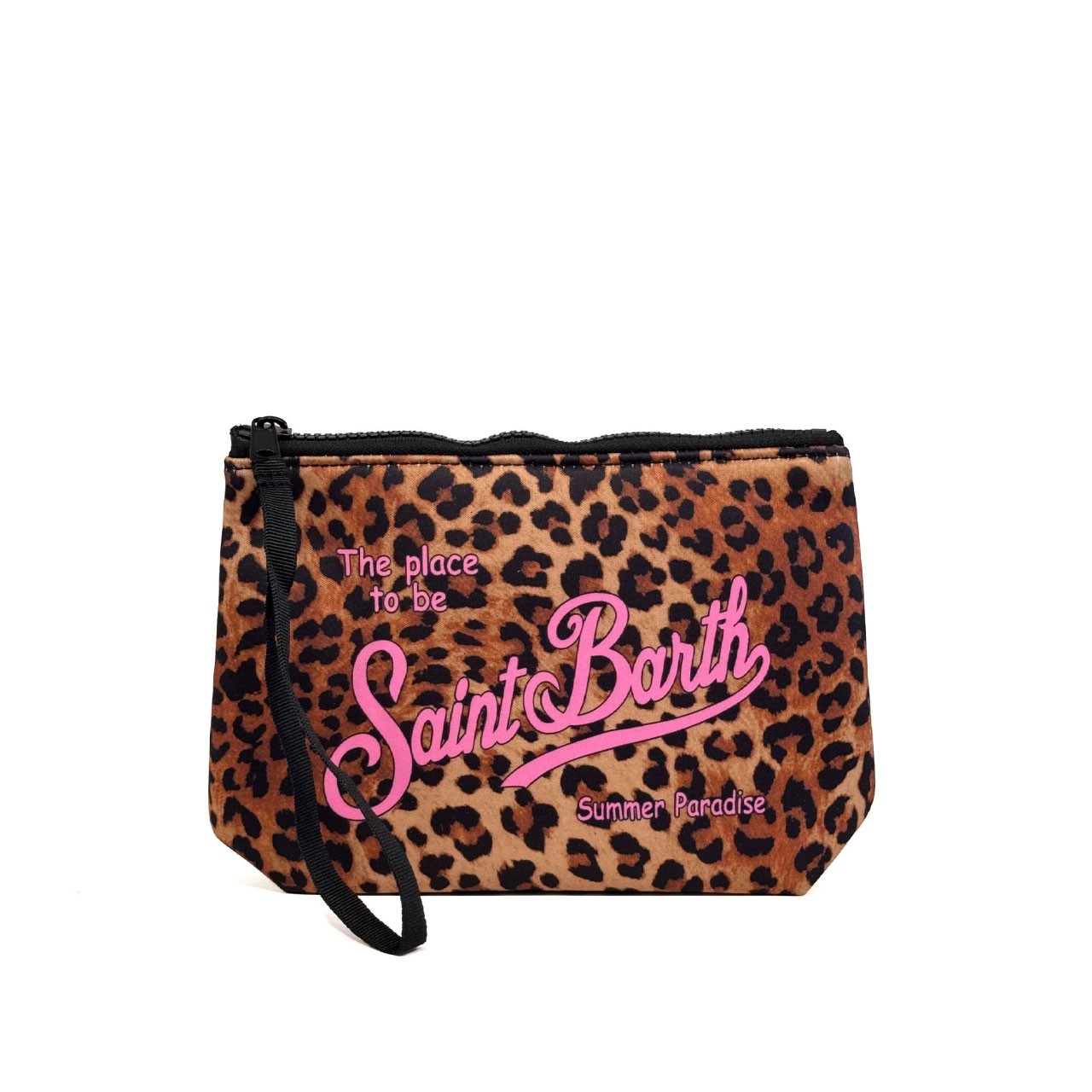 Aline Leopard Clutch