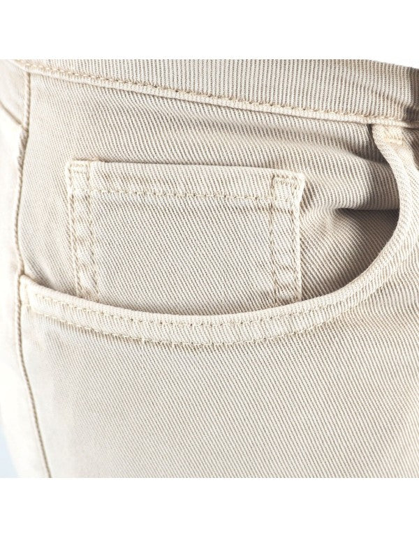 Sand Cotton Bull Trousers
