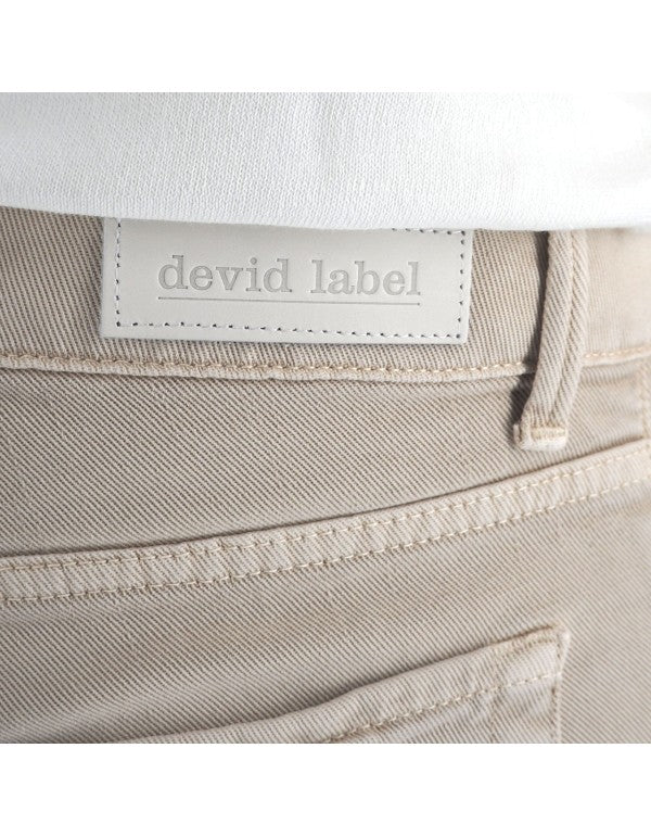 Sand Cotton Bull Trousers