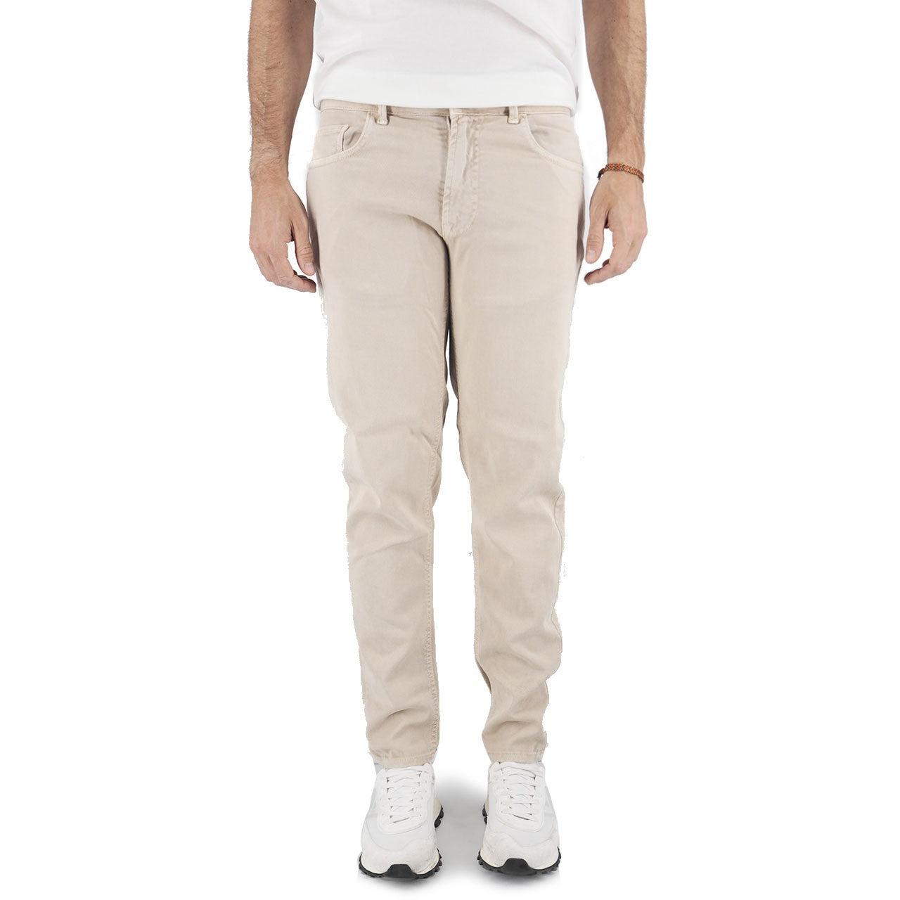 Sand Cotton Bull Trousers