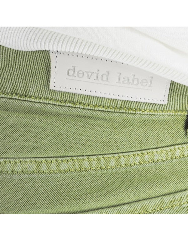 Dusty Green Cotton Bull Trousers