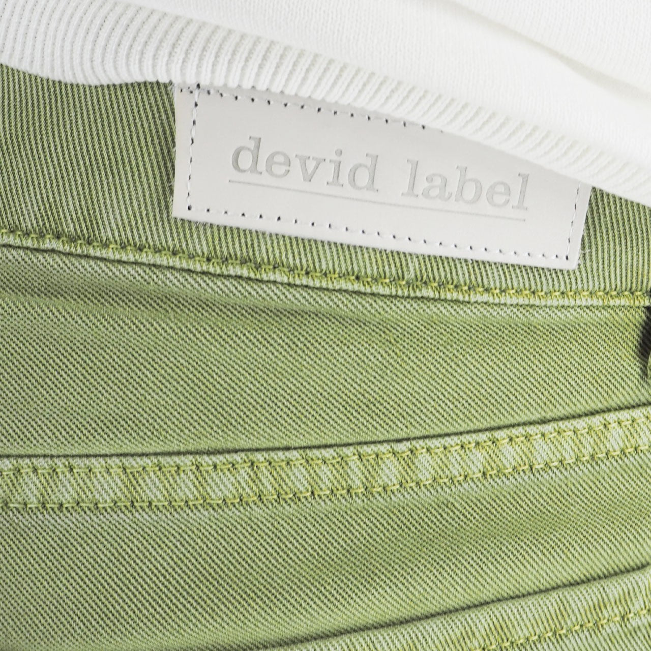 Dusty Green Cotton Bull Trousers