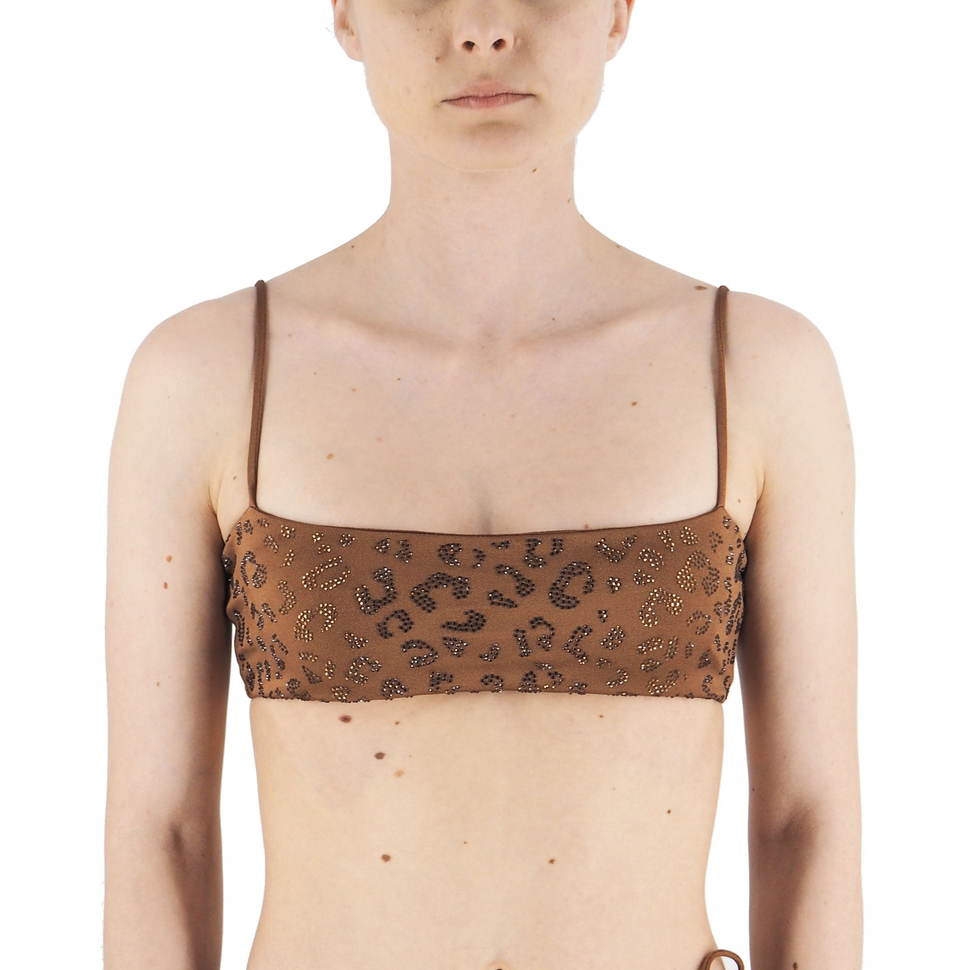 Top A Fascia Athena Con Strass