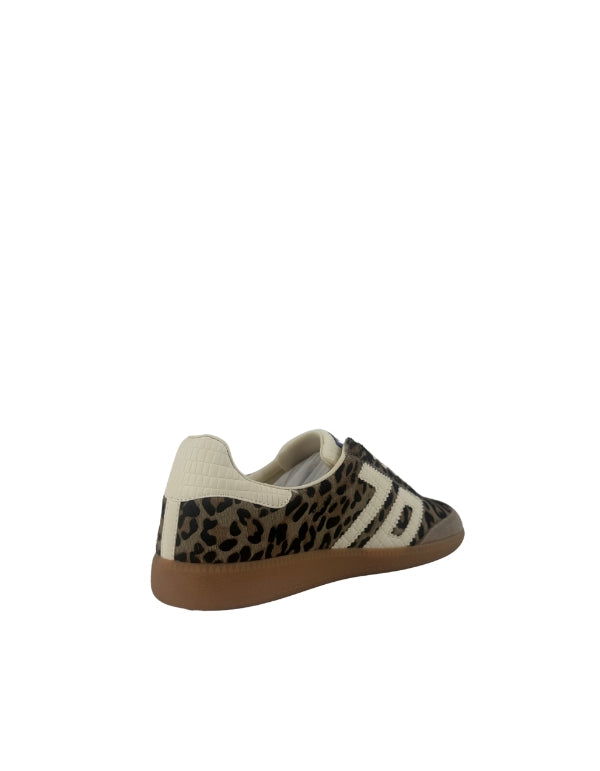 Sneaker Cloud Fur Leopard Taupe/Milk