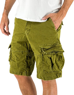 DSQ Bermuda – Cargo Extra Leggero Verde Uomo – Devid Label