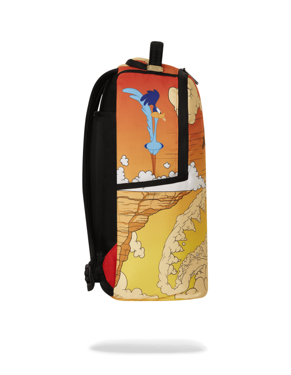 Looney Tunes Coyote Cliff Fall Dlxr Backpack