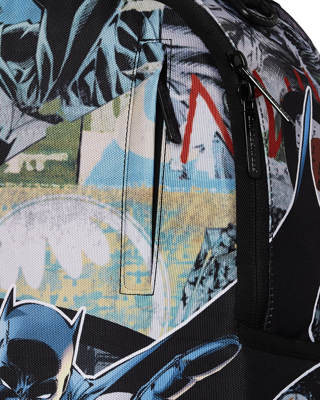 Dc Batman Collage Shark Dlxr Backpack