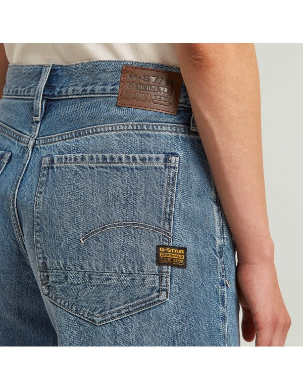 Judee Jeans Loose Faded Blue Glacier