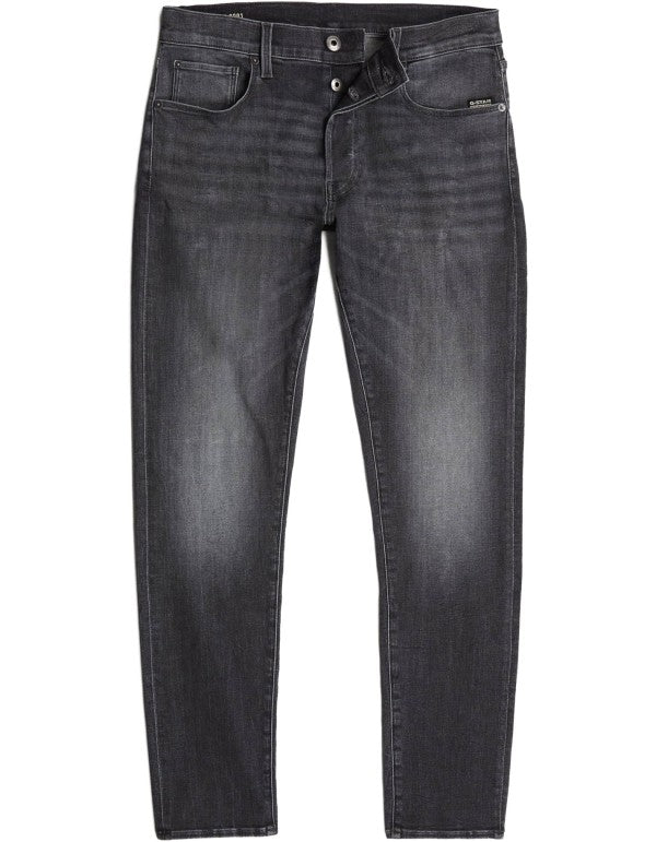 Jeans 3301 Slim Faded Black Magnet