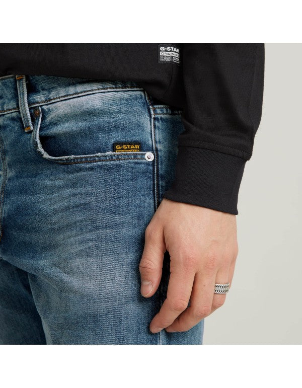 Jeans 3301 Regular Tapered Vintage Azure