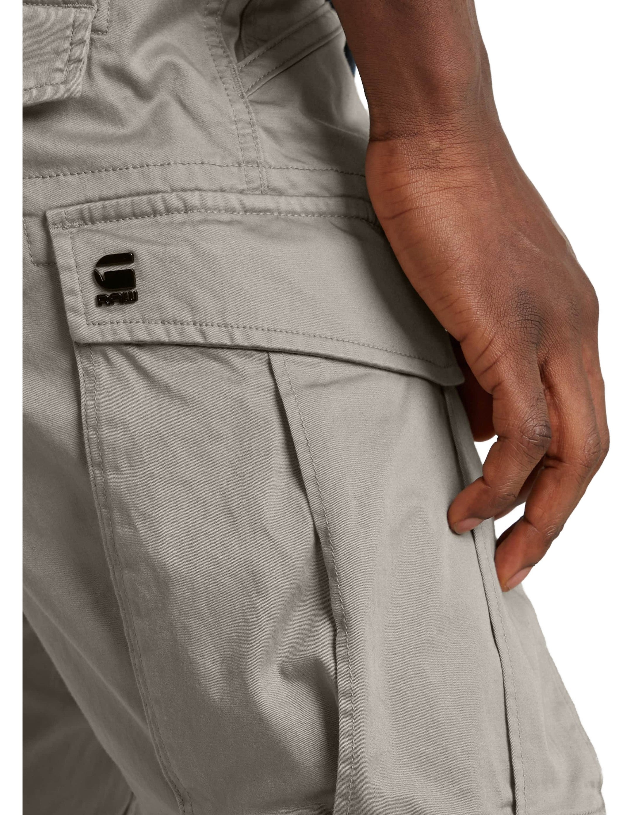 Cargo Rovic Zip 3d Regular Tapered Elephant Skin