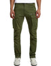 Cargo Rovic Zip 3d Regular Tapered Dk Bronze Green