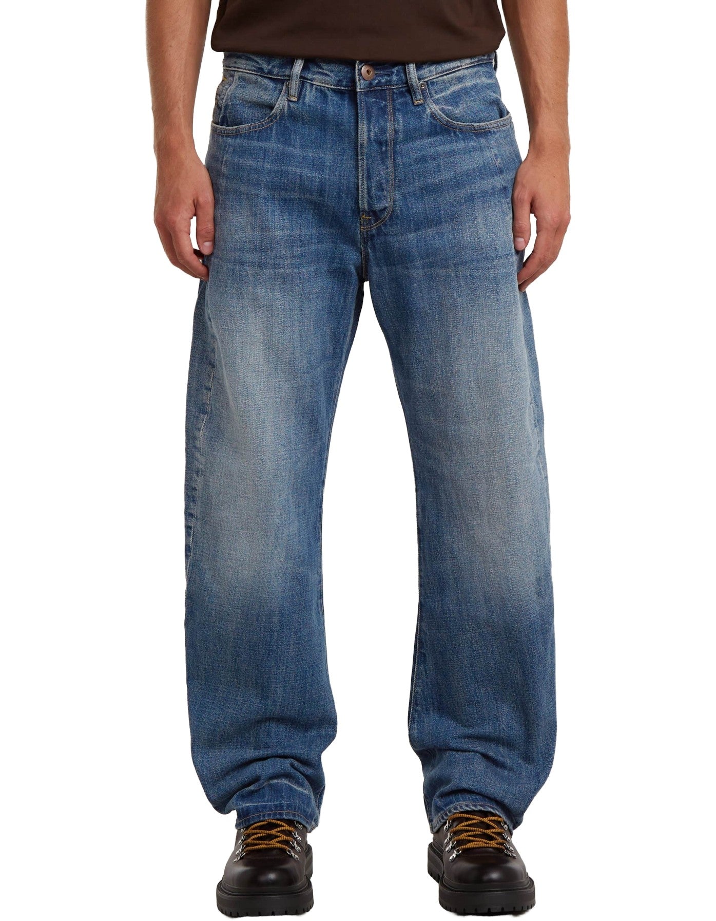 Contor 3d Regular Faded Typhoon Jeans