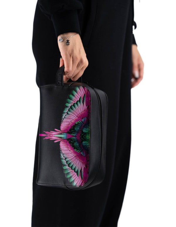 Beauty Stampa Nero/ Pink Wings