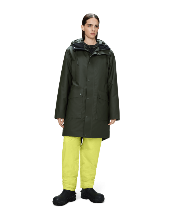 Long Parka Green