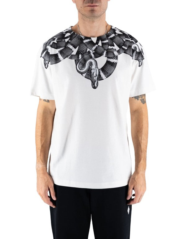 T-shirt Snake Bianco