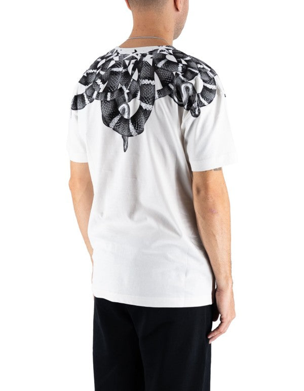 T-shirt Snake Bianco