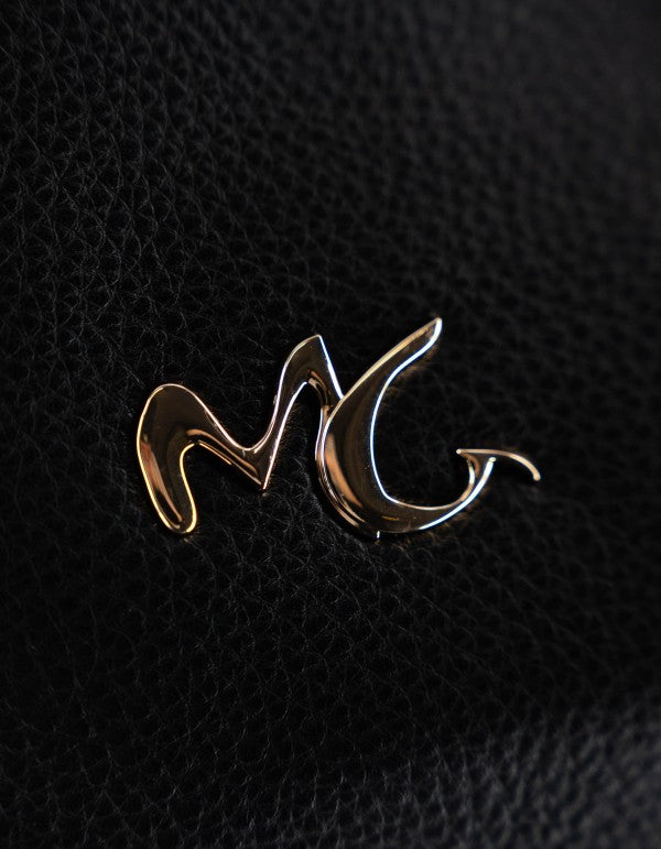 Shoulder Bag Lettering Nero