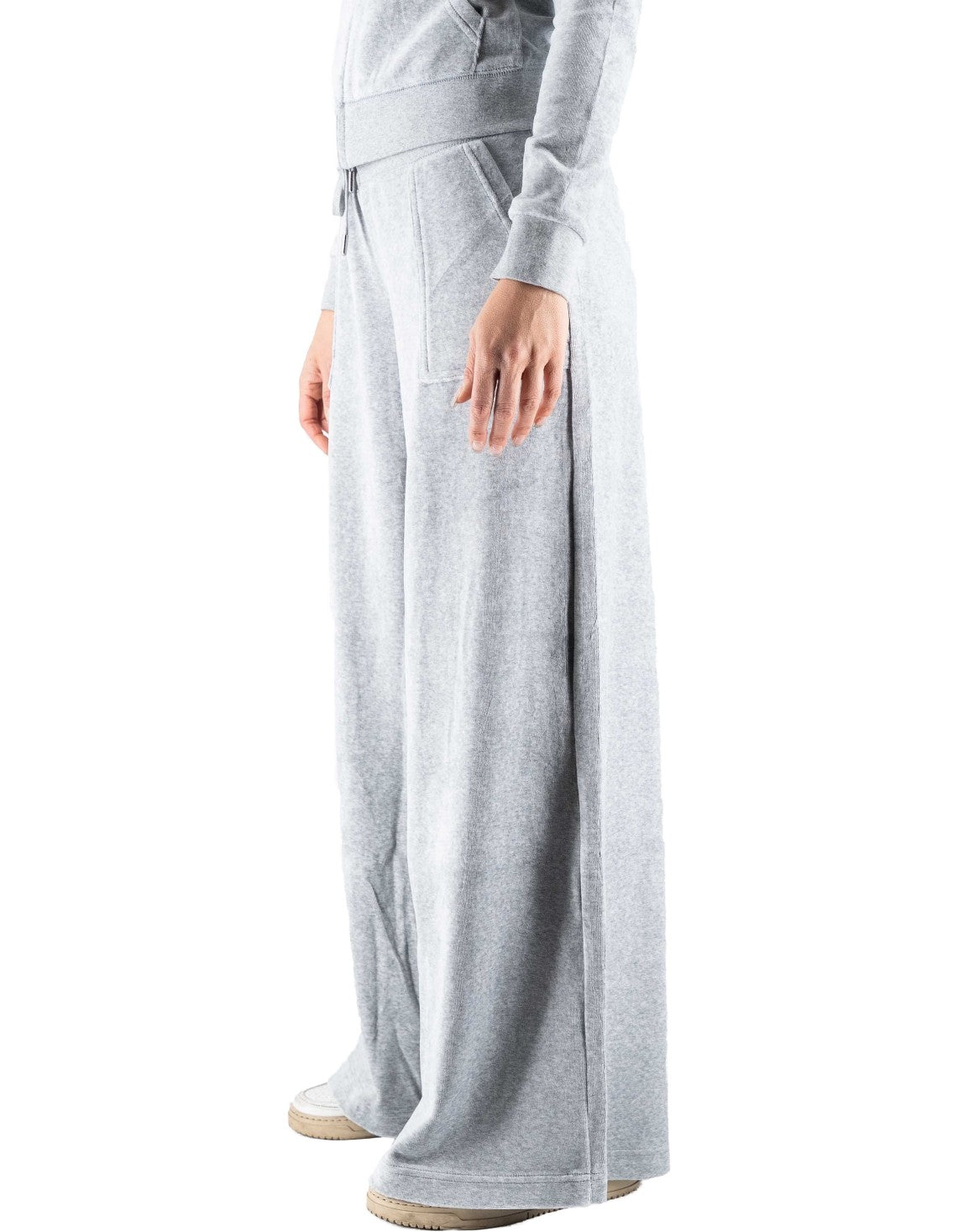 Pantalone In Felpa Modello Yuka Grigio