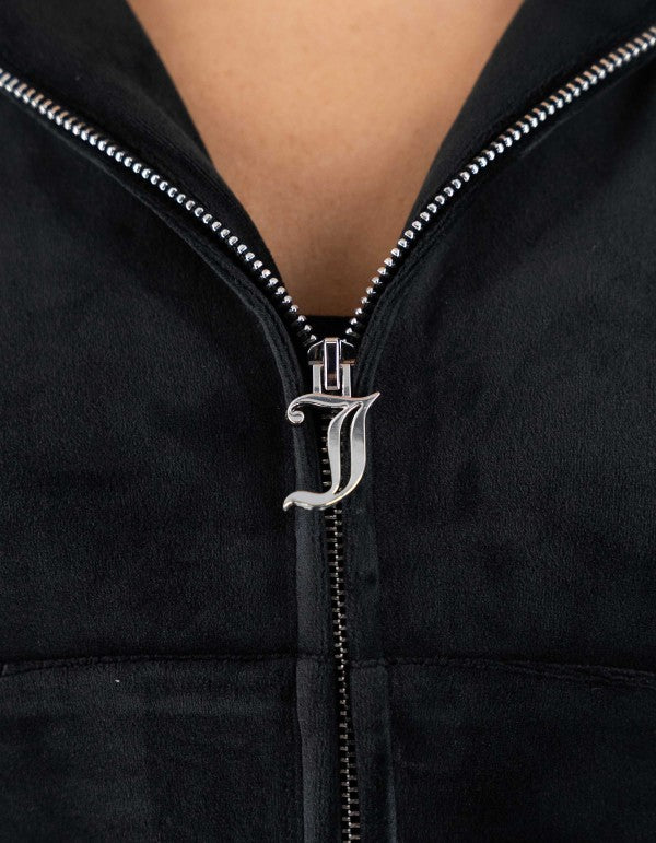 Madison Outline Black Full Zip Sweatshirt