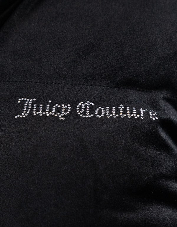 Lightening Velour Vest Black