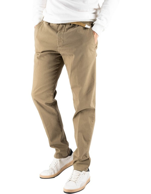 Greg Cotton Trousers Olive Green