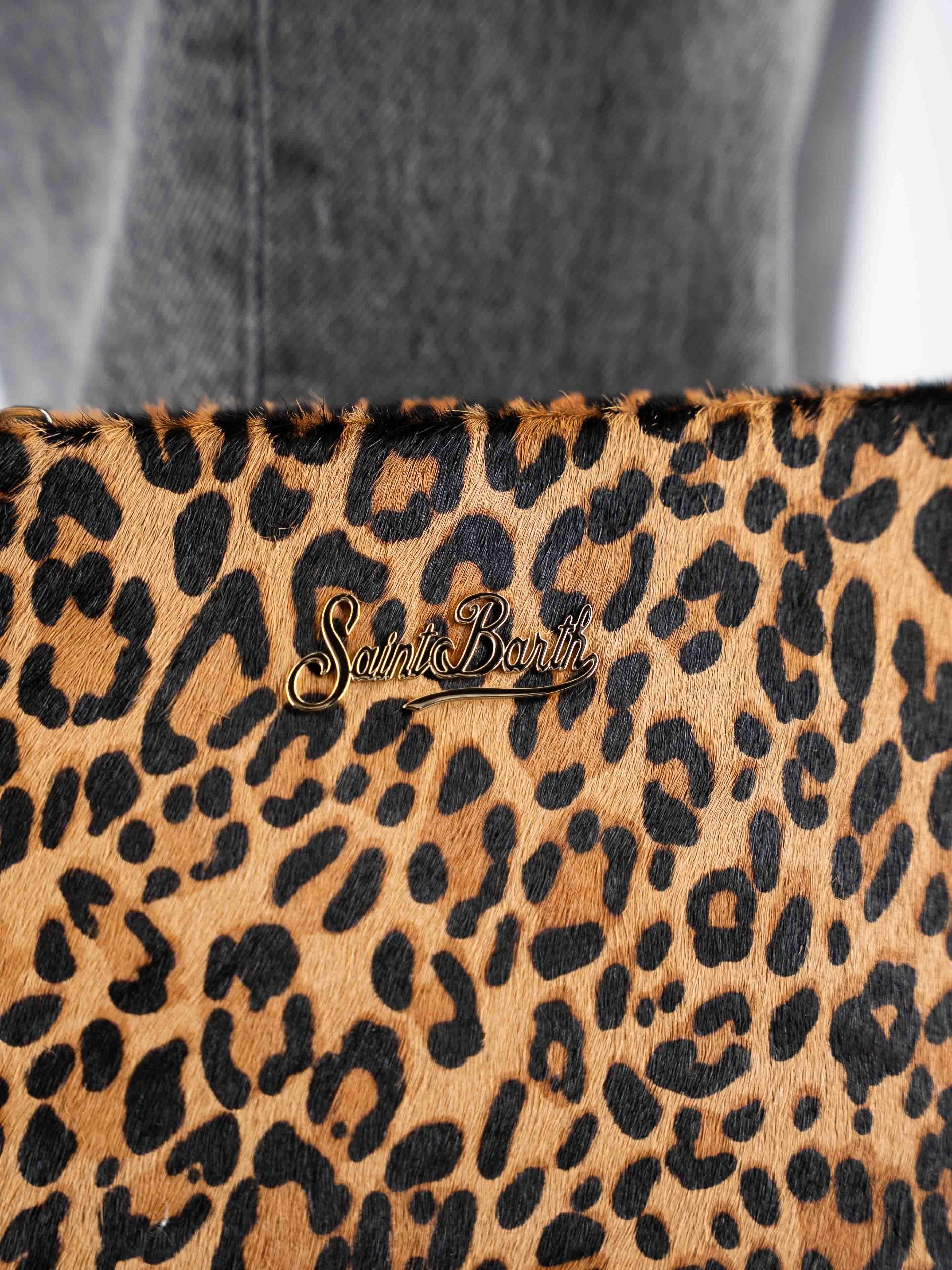Aline Bag In Cavallino Stampa Animalier Leo