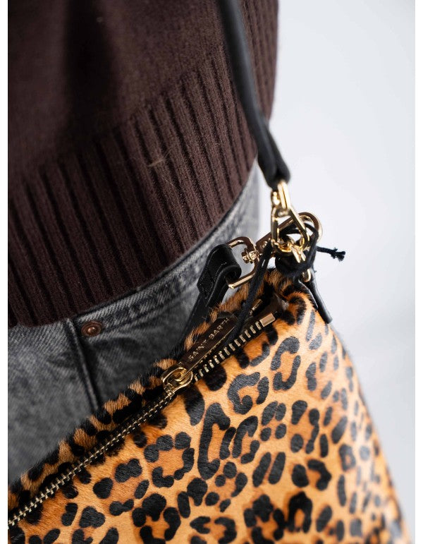 Aline Bag In Cavallino Stampa Animalier Leo