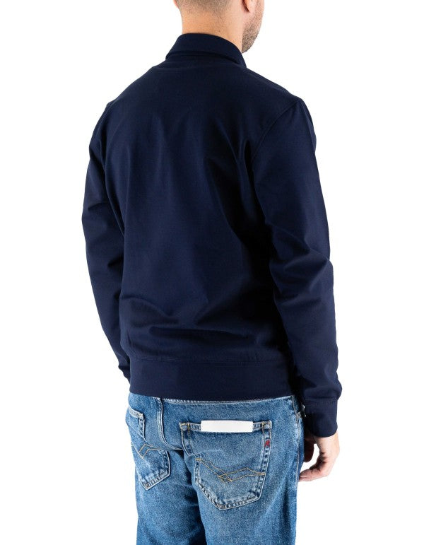 Polo Uomo Tinta Unita Blu