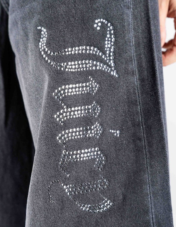 Diamond Wide Leg Jeans