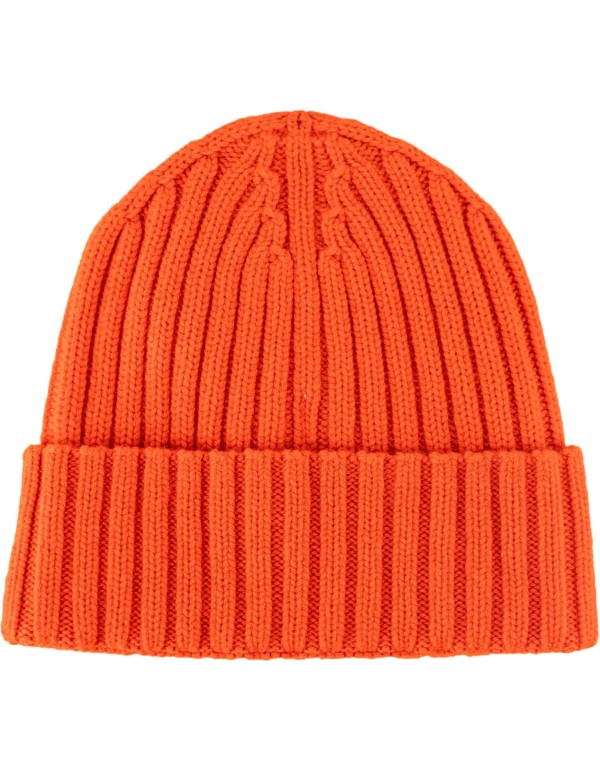 Wengen Wool Orange Beanie